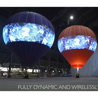 Écran d'affichage LED à sphère ronde P1.5 P2 P3 P4 P5 P6 écran d'affichage LED intérieur couleur boule personnalisé