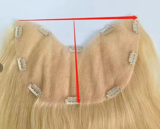 U shape Hair Extension Full Lace Whole Head Topper Custom Colors Human Hair