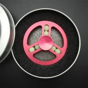 Nuevo platillo volador de seis cuentas giroscopio creativo de aleación de aluminio regalos de Metal juguetes giratorios de mano - Product Image 3