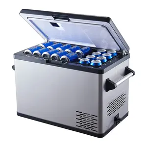 DC AC Outdoor Camping Mini Cooler frigoriferi per auto frigorifero per barche congelatore portatile