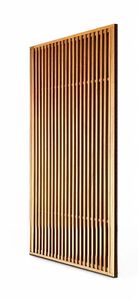 Vách ngăn phòng khách kiểu Trung Hoa bằng gỗ đặc, thanh chắn đứng dạng lưới - Product Image 6