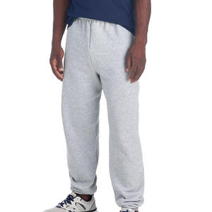 Pantalones de chándal acampanados personalizados con cintura media elástica Pantalones de chándal transpirables informales Pantalones de hombre con diseño de retazos - Product Image 5