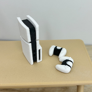 Modèles de consoles de jeux <span class=keywords><strong>PS</strong></span> miniatures |   Modèles de téléviseurs réalistes pour décorations de maison de poupée - Product Image 3