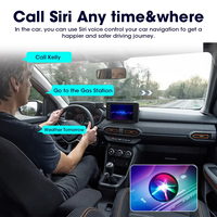 Adaptateur vidéo Carplay sans fil 4 en 1 Wifi AI Box Makes Mirror Link connecte le téléphone à l'écran de la voiture pour iOS Apple Android Auto