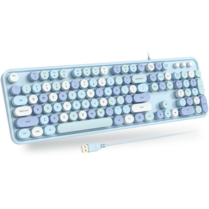MOFii con cable de tamaño completo para Gamer, juego de teclado de ratón de escritorio y auriculares, conjunto combinado de alfombrilla de ratón, teclado para ordenador PC - Product Image 2
