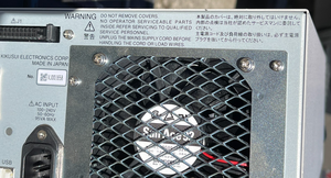 KIKUSUI <b>Electronics</b> Load PLZ164WL 165W <b>Used</b> - Product Image 6