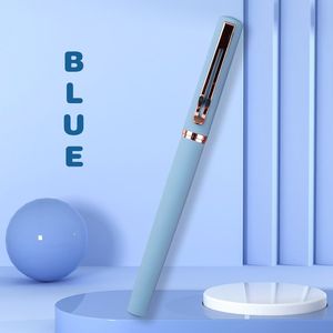 Penna Stilografica Metallica YIREN con Logo Personalizzato, Clip Dorata e Pennino EF, Correzione del Fusto per Forniture Scolastiche e da Ufficio - Product Image 4