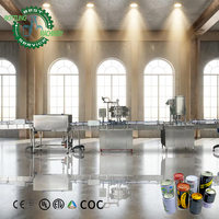 Máquina de Llenado y Sellado Isobarico de Latas de Aluminio de 1200 CPH, Rentable, 12 en 1, para Bebidas