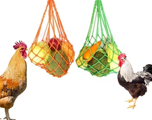 Sac d'alimentation suspendu pour poules, 22 pièces, alimentation de snacks, aliments de poulet, cabochons - Product Image 3