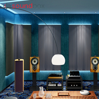 Piège de basses acoustiques en fibre optique, panneau mural réfléchissant, installation facile pour le cinéma à la maison, traitement du son, diffuseur acoustique