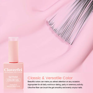 Cloverfei 15ml UV Gel Esmalte de <span class=keywords><strong>uñas</strong></span> Set High Soak-Off Glitter Polish Salon Uso Altamente pigmentado - Product Image 4