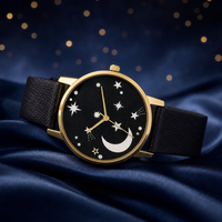 Damen-Quarzuhr mit Gehäuse aus Legierung und Echtlederarmband, Elegante Damen-Armbanduhr, Unterstützt OEM-Anpassung mit Eigenem Logo