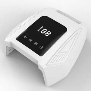 Lampe à ongles professionnelle 96W <span class=keywords><strong>Pro</strong></span> Cure UV LED blanche 15600mAh rechargeable sans fil sans fil avec plateau à base en métal - Product Image 4