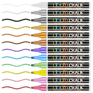 Marcatori Penna, A Base <span class=keywords><strong>di</strong></span> Acqua Senza Polvere <span class=keywords><strong>di</strong></span> Gesso Marcatori Lavagna Cancellabile Liquido Bagnato Cancellare Penna 6 millimetri, Ufficio <span class=keywords><strong>di</strong></span> Cancelleria <span class=keywords><strong>di</strong></span> <span class=keywords><strong>Pasqua</strong></span> - Product Image 1