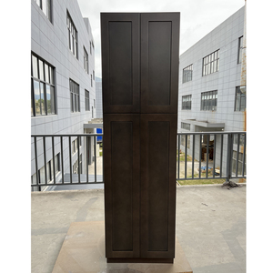 Vitrina de madera maciza, mueble de cocina, mercado americano - Product Image 3