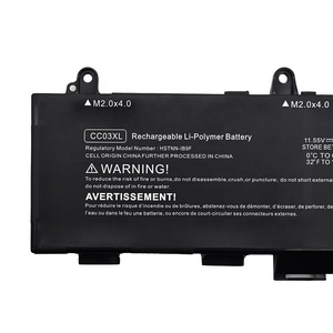 Batterie d'ordinateur portable haute performance 53Wh 11.55V CC03XL pour HP EliteBook 830 G8 <span class=keywords><strong>835</strong></span> G8 840 G8 845 G8 850 G8 855 G8 830 <span class=keywords><strong>G7</strong></span> <span class=keywords><strong>835</strong></span> <span class=keywords><strong>G7</strong></span> - Product Image 4