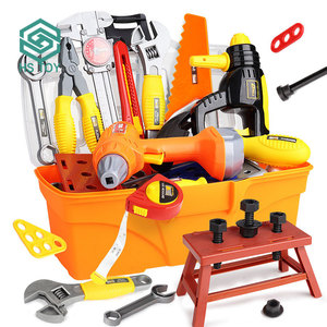 82 Pièces Boite à Outils Jouet Bricolage pour Enfant 3 4 5 Ans, Kit de