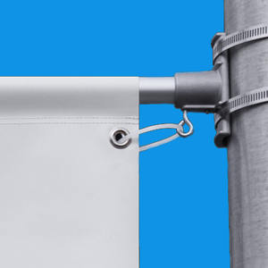 Drapeau de rue personnalisé à impression numérique verticale carrée, bannière de <span class=keywords><strong>boulevard</strong></span> colorée décorative résistante aux intempéries pour la décoration des fêtes - Product Image 6