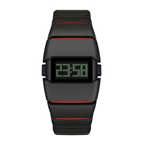 Retro Futuristic Fashion <strong>Digital</strong> Luminous Plastic Band <strong>Waterproof</strong> Men's Quartz <strong>Watch</strong> with Pointer Display 3BAR <strong>Watch</strong> - Product Image 5