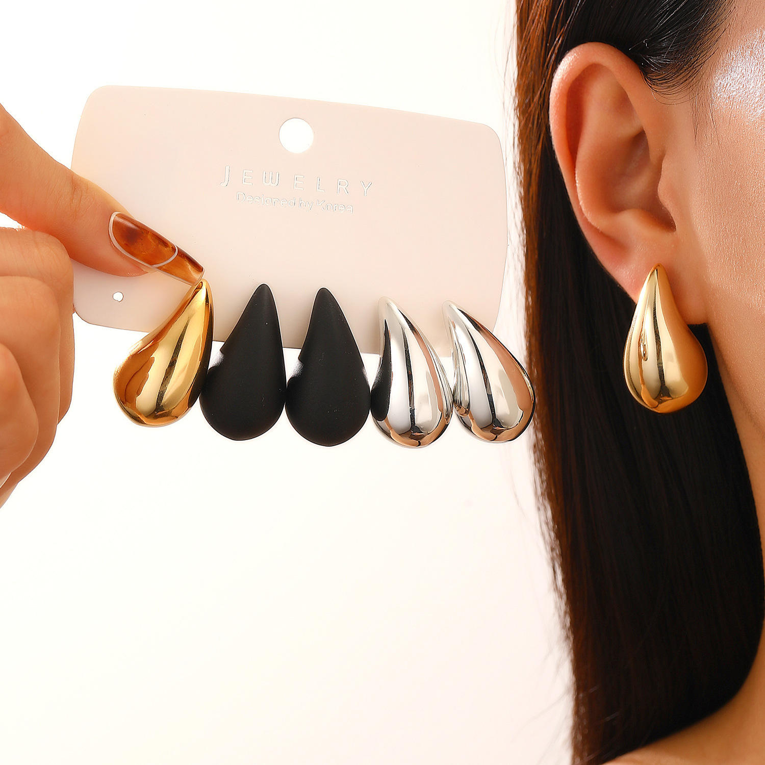 05 kc gold + matte black + white k10886