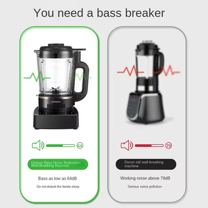 多蒙DMJ2家用自动烹饪机，加热，无需过滤，豆浆搅拌，多功能设备 - Product Image 4