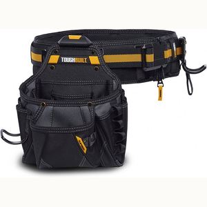 BSCI Men's Adjustable Heavy-Duty <b>Tool</b> <b>Belts</b> for <b>Carpenters</b>/Electricians and Construction Workers - Product Image 4