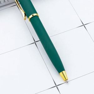 Wholesale 1.0Mm Rubber Coated Metal Custom Logo Business Gift Twist-Action Touchscreen Ballpoint <b>Pen</b> - Product Image 3