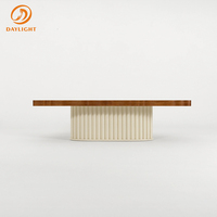Table à manger rectangulaire en bois massif simple et moderne pour la maison, meubles, séjour, salle à manger, bureau