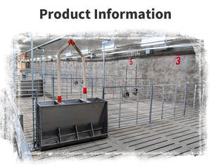 Jaula de Engorde de Cerdos de Acero Galvanizado en Caliente, Equipo Agrícola de Larga Duración de la Marca HENGYIN - Product Image 1