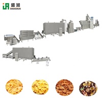 Ligne de production de céréales pour le petit-déjeuner, flocons de maïs, flocons de blé, flocons d'avoine, flocons de maïs, machine à fabriquer des céréales pour le petit-déjeuner