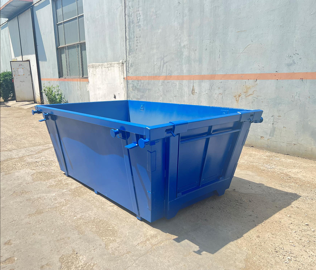 Australia Type Steel Large Mobile Skip Bin for Construction Stackable Container Waste Treatment Machinery