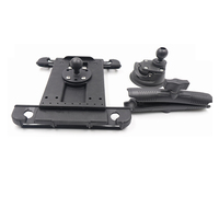 Support de tablette pour tableau de bord de voiture, fixation par ventouse, chargeur GPS, grande pince, pour tablettes Apple/Samsung Galaxy/iPad de 10-11 pouces, noir, durable