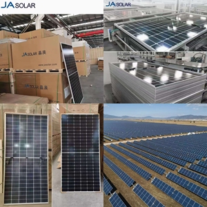 แผงโซลาร์เซลล์ JA Solar JAM54D40-LB แบบ N-type 465W 470W ขายส่งแบบสองหน้า (Bifacial) พร้อมเทคโนโลยี MBB Half-Cell โมดูลแบบกระจกสองชั้น (Double Glass) โมโนเฟเชียล (Monofacial) - Product Image 4