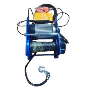 Katrol listrik portabel 110 kg jarak jauh nirkabel 500 V katrol kecil untuk penanganan Material - Product Image 1