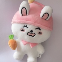 Jouets en peluche super doux en tissu Kpop 2026 et en polaire de coton polypropylène