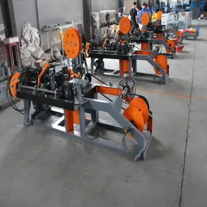 Oncertina-máquina de fabricación de vallas de malla de alambre de acero trenzado inverso, máquina de malla de alambre de hierro con púas