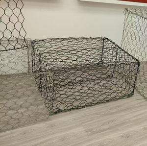 Çin tedarikçinin galvanizli kaplı altıgen taş sepet <span class=keywords><strong>Gabion</strong></span> örgü çit sel taş <span class=keywords><strong>Gabion</strong></span> kutusu kafesleri için bükülmüş kaynaklı kesme - Product Image 4
