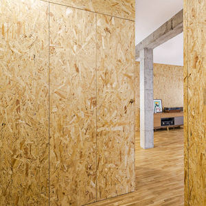 Panneaux de bois OSB de qualité ENF Senbo personnalisés, 6 mm à 19 mm, découpe de feuilles entières, décoration extérieure, plinthe, surface finie - Product Image 4