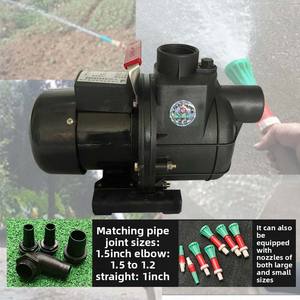 Pompe à <span class=keywords><strong>eau</strong></span> immergée auto-amorçante CC 12V 24V 48V 72V à haut débit 8T par heure, pompe électrique pour camion de lutte contre l'incendie - Product Image 4