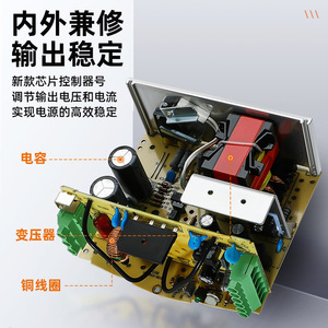 MiNWXV WDR แหล่งจ่ายไฟราง 75W 120W 240W ตัวแปลงไฟ DC 24V 10A ควบคุมอุตสาหกรรม - Product Image 4