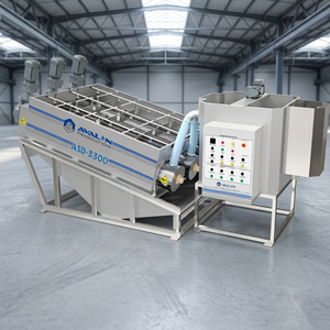 Système de filtration des eaux usées ASD-3300 2500L/h 380V, équipement de traitement des eaux industrielles - Product Image 2