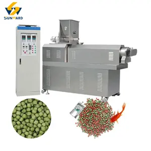 100-3000kg/std. Kapazität professionelle Haustierfuttermaschine multifunktionale schwimmende Extrudermaschine für Fischfutter mit Werkkwalität