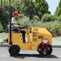 Compacteur vibrant à deux roues de 800 kg à performance supérieure