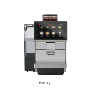 เครื่องชงกาแฟอัตโนมัติ Dr.coffee M12 รุ่นสำหรับสำนักงาน พร้อมเครื่องทำเอสเพรสโซ่ MDB สีเงิน - Product Image 4