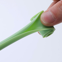 Paille souple en silicone de qualité alimentaire, détachable, large, découpable, lavable, réutilisable, portable, résistante à la chaleur, facile à nettoyer, flexible pour boire