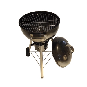 Barbecue au charbon de bois moderne de style coréen haut de gamme en forme de demi-baril en fer - Product Image 2