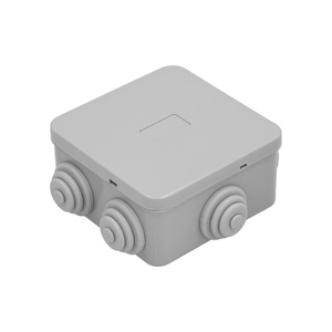 Scatola Impermeabile per Montaggio Superficiale con Clip 80x80x40 mm - Product Image 1