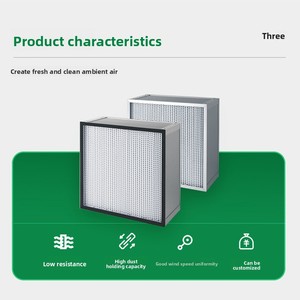 เครื่องปรับอากาศห้องสะอาดแบบไร้ฝุ่นพร้อมแผ่นกรอง HEPA และแผ่นกั้นอะลูมิเนียม  พร้อมแผ่นกรองประสิทธิภาพสูง H13/H14 - Product Image 2