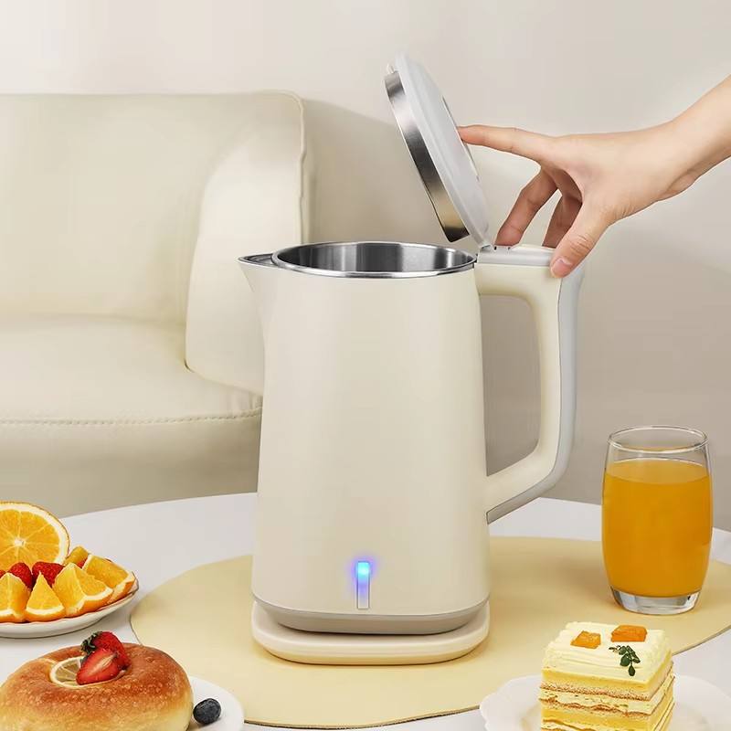Shut Off Black/color Stainless Steel Cordless Electric Kettle 1200W Auto Shut-off 1.2L ...