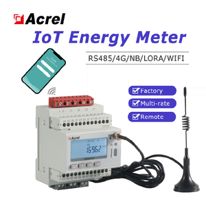 ACrel มิเตอร์ ADW300W-4GHW ไร้สาย3เฟส DIN Rail <span class=keywords><strong>Iot</strong></span> เครื่องวัดพลังงาน4G ใช้กันอย่างแพร่หลายสำหรับการตรวจสอบระยะไกลด้วยโซลูชัน <span class=keywords><strong>IOT</strong></span> - Product Image 3